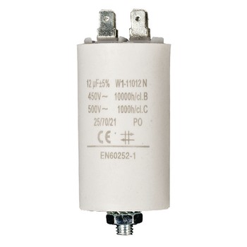 Kondensator 12.0uf / 450 v + Aarde