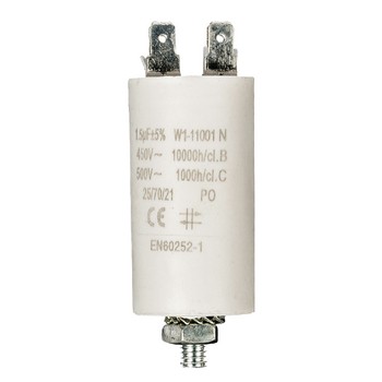 Kondensator 1.5uf / 450 v + Aarde