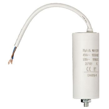 Kondensator 25.0uf / 450 V + cable